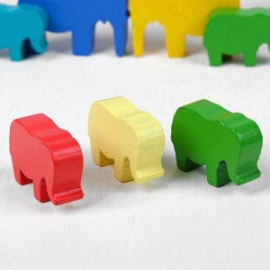Логический набор «Строим. Слоны» 12 деталей