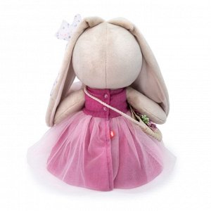 Мягкая игрушка «Зайка Ми» с сумочкой с цветком, 34 см