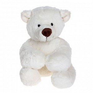 Мягкая игрушка «Медведь белый, лежачий», 43 см