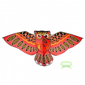 Воздушный змей «Сова», с леской, цвета МИКС