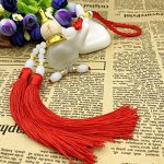 AR001-10 Подвеска - ароматизатор Тыква-горлянка, цвет красный
