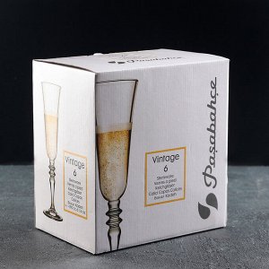 Набор бокалов для шампанского Vintage, 190 мл, 6 шт