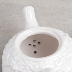 Чайник заварочный «Винтаж», 900 мл, 23x13x16 см, цвет белый