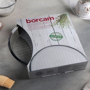 Форма для запекания Grill Borcam, d=26 см, круглая