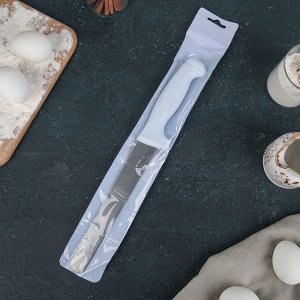 Нож для бисквита, мелкие зубчики, ручка пластик, рабочая поверхность 19,5 см (8")