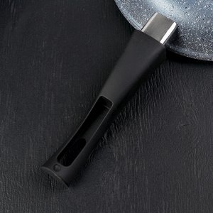 Сковорода «Северное сияние», d=22 см, съёмная ручка, стеклянная крышка
