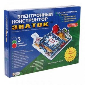Электронный конструктор "999 схем+Школа" 999-Znat+Sh