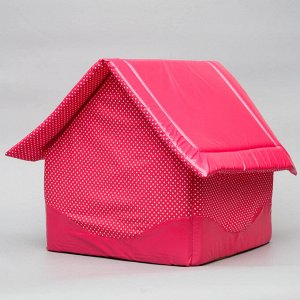 Домик "Нежность", 35 х 37 х 42 см, розовый