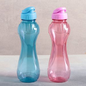 Бутылка QLux «Тренд», 7?7?23,5 см, цвет МИКС