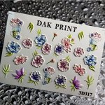 Dak Print - 3D Слайдер-дизайн для ногтей