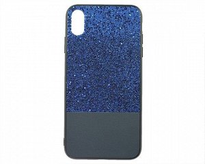 Чехол iPhone XS Max Bling (синий)