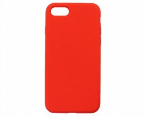 Чехол iPhone 7/8/SE 2020 Liquid Silicone FULL (красный)