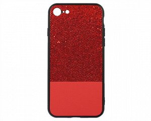 Чехол iPhone 7/8/SE 2020 Bling (красный)