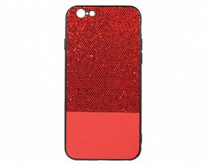 Чехол iPhone 6/6S Bling (красный)