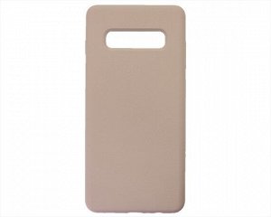 Чехол Samsung G975F S10+ Liquid Silicone FULL (розовый песок)