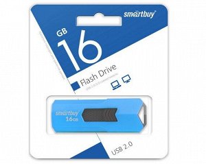 USB Flash SmartBuy STREAM 16GB синий, SB16GBST-B