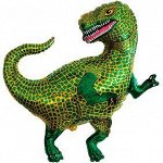 902754 Шар-фигура/ мини фольга, &quot;Динозавр Тираннозавр&quot; (FM), 13&quot;/33 см