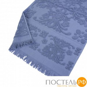 Полотенце Arya С Бахромой 50X90 Isabel Soft Голубой