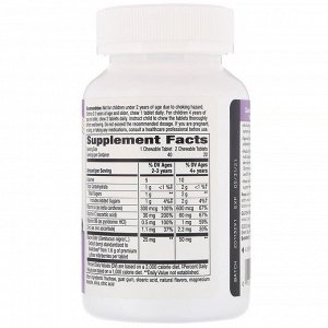 Nature&#x27 - s Way, Sambucus for Kids, Standardized Elderberry, 40 Chewable Tablets