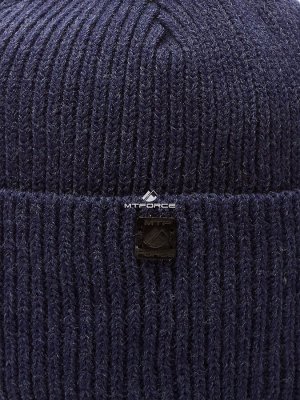 Шапка зимняя джексон темно-синего цвета 5908-2TS