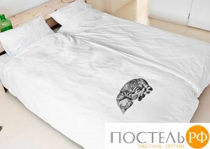 Комплект постельного белья Кошка 150х200 (Пакет ПВХ)