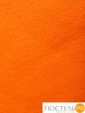 009002 Плед флис гл/кр., 110*150 см., 130 гр (1350/1 - Оранжевый)