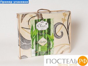 Плед Cleo "БАМБУК" полуторный 150*200 микрофибра 100% 150/232-pb