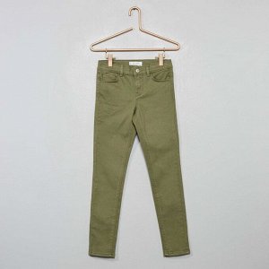 Облегающие брюки - зеленый лишайник