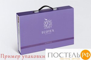 Комплект постельного белья Евро в подарочном чемодане Эстетика Жюли (Подарочная Коробка)