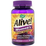 Nature&#039;s Way, Alive! Женские жевательные витамины, 75 жевательных мармеладок
