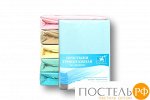 ПТР-Г-200 Голубая простыня трикотажная на резинке 200х200х20