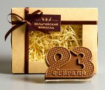 Шоколадная фигурка &quot;23 февраля&quot;