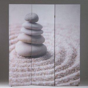 Ширма "Камни на песке", 160 x 150 см