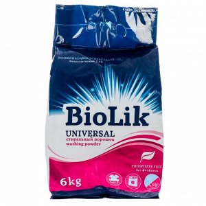 Стиральный порошок "BioLik" универсал  6 кг