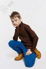 Водолазка х/б шоколад
