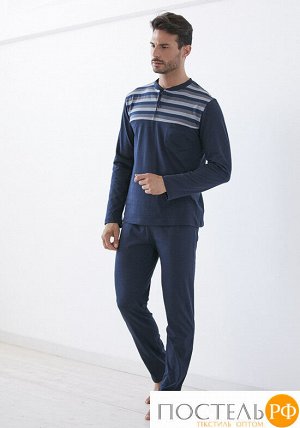 Легкая домашняя одежда для мужчин Manam MU_10118 Темно-синий 48