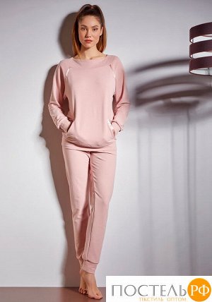 Женский домашний костюм пудрового цвета Verdiani VI_4819 Розовый 46