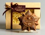 Шоколадная фигурка «Золотому человеку»