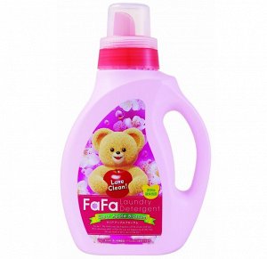 Жидкое средство для стирки детской одежды с аром яблочного цвета NS FaFa Clear Apple 1 кг