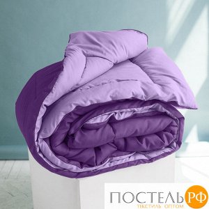 Одеяло 'Sleep iX' MultiColor 250 гр/м, 155х215 см, (цвет: Темно-фиолетовый+Фиолетовый) Код: 4605674031532
