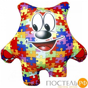 Игрушка «Медведь» (Аи08мед04, 27х26, Разноцветный, Кристалл, Микрогранулы полистирола)