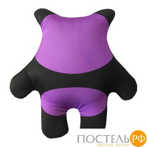 Игрушка «Панда» (Аи02жив19, 27х26, Фиолетовый, Кристалл, Микрогранулы полистирола)