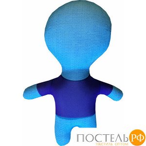 Игрушка «Человечек» (Аи28чел11, 32х23, Голубой, Кристалл, Микрогранулы полистирола)