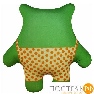 Игрушка «Медвежонок» (Аи08мед06, 27х26, Зеленый, Кристалл, Микрогранулы полистирола)