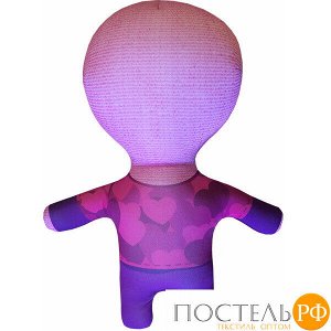Игрушка «Человечек» (Аи28чел18, 32х23, Фиолетовый, Кристалл, Микрогранулы полистирола)