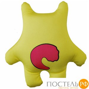 Игрушка «Кот» (Аи02жив26, 28х27, Желтый, Кристалл, Микрогранулы полистирола)