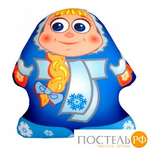 Игрушка «Снеговик Аленка» (Аи06сне02, 23х23, Голубой, Кристалл, Микрогранулы полистирола)