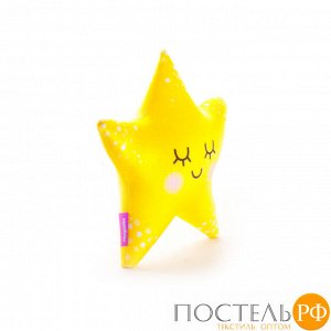 Игрушка «Я Звезда»  (T3835C0818S009YL, 38х35, Желтый, Стрейч бархат, Микрогранулы полистирола)