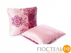 Розовый фламинго Подушка у/ст трикот 40*40 (отгружается по 2 шт.)