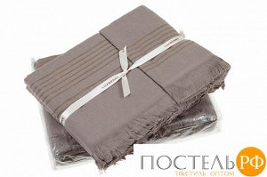 Комплект 'Simple' из 3 полотенец, р-р: (30x50,50х100,70х140)см, цвет: шоколад